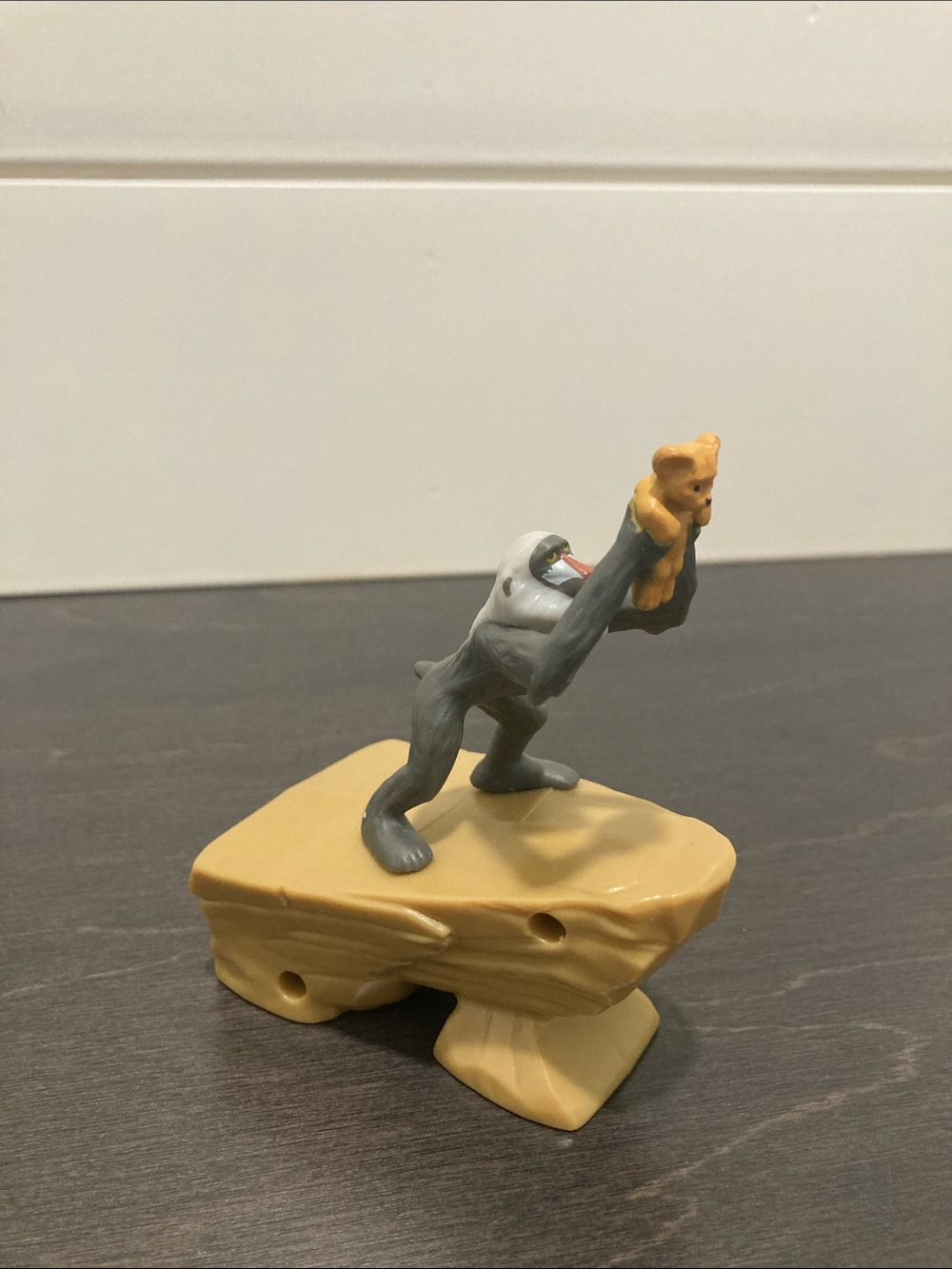 2019 McDonald's Happy Meal Disney The Lion King-Rafiki holding Baby Simba GUC